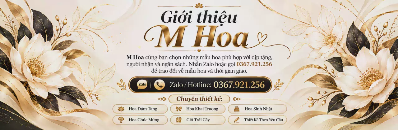Ảnh bìa Shop hoa tươi Xã An Ninh Tây Ninh - Tư vấn hoa theo từng dịp